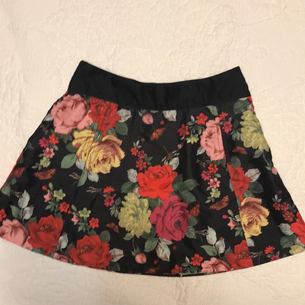 Girls’ Baker by Ted Baker floral patterned skirt